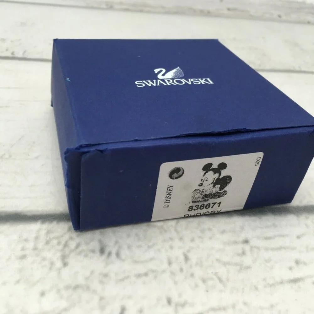 2005 SWAROVSKI - DISNEY MICKEY MOUSE #836671 RHD/CRY BROOCH - Picture 3 of 5